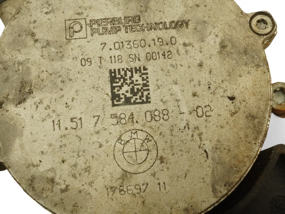 2011 - 2013 BMW X5 X5M X6 X6M E70 E71 4.4L COOLANT COOLING AUXILIARY WATER PUMP Foto 4 de 4