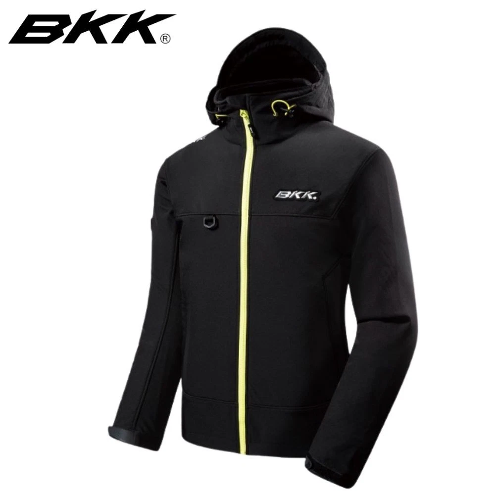BKK Stormbreath Fabric Strechable Soft Shell Jacket Black Size L