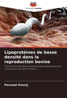 LipoprotéInes De Basse Densité Dans La Reproduction Bovine Perumal Ponraj Buch