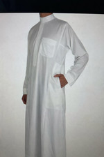 Al Haramain – Mens Saudi Style Thobe Classic - Full Length Long Sleeve Islamic