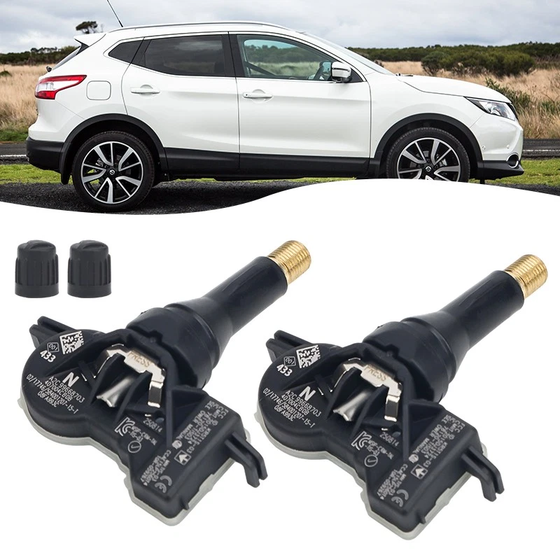 4X TYRE PRESSURE SENSOR TPMS 433MHZ 407004CB0A FOR RENAULT MEGANE KADJAR 2015-ON - Image 3 of 4