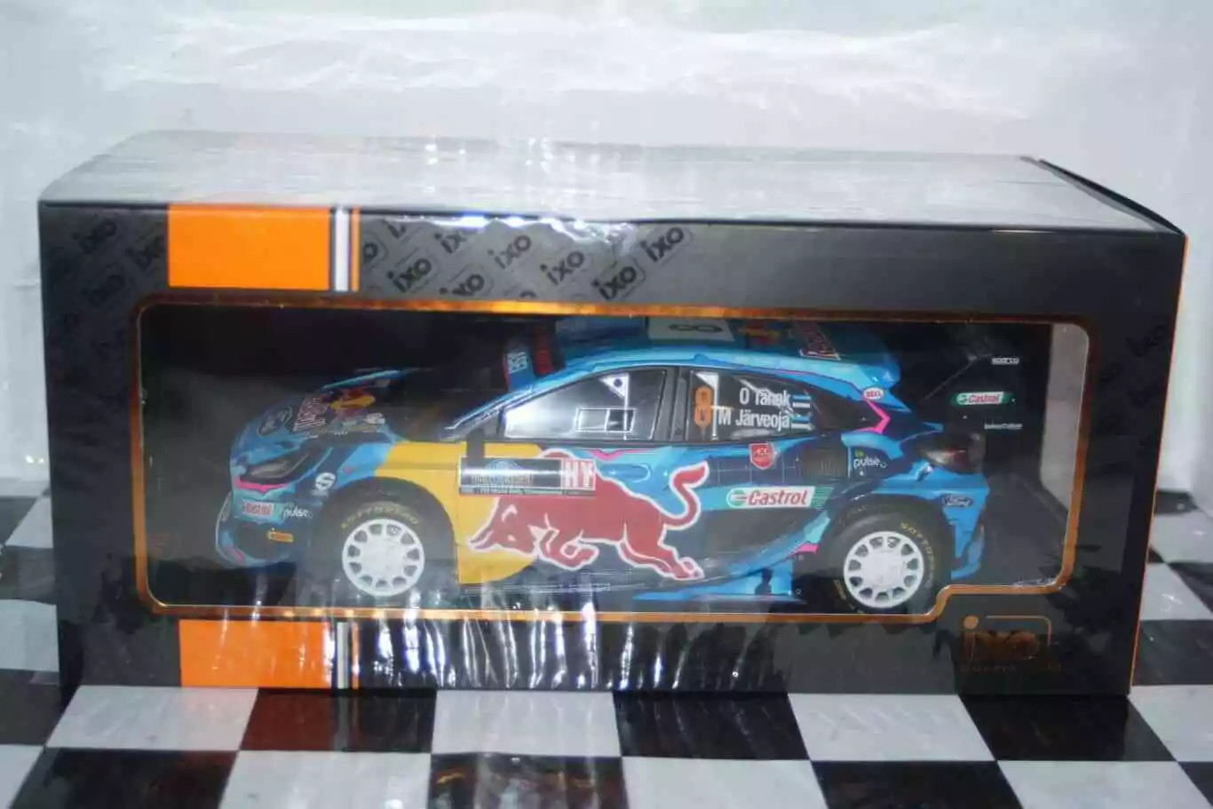 IXO Ford Puma #8 winner Rally Sweden 2023 O.TANAK 1:18 REF RMC154A.22