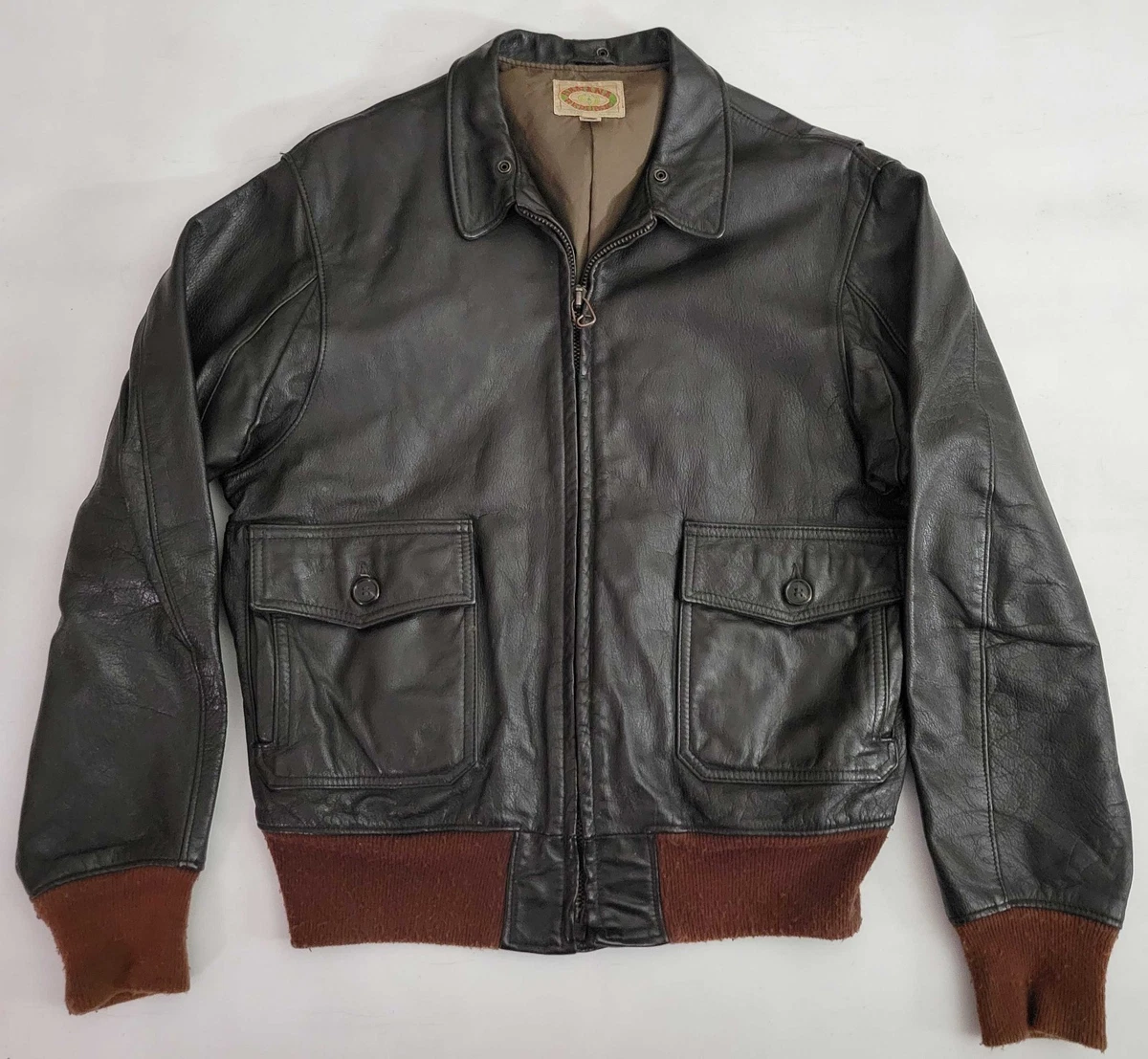 banana republic leather bomber jacket products for sale | eBay