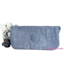 NWT Kipling Barto Pouch Perri Blue Monkey Keychain Charm