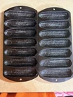 Vintage Lodge Cast Iron Cornbread Molds 13” Set of 2 – Pre Seasoned 27C2