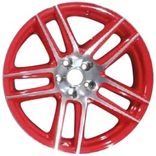 Rear Aluminum Wheel Machined And Painted Bright Red 19x10 5x114.3 Cr3z1007e