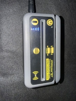 TokenWorks IDWedgeBT ID Scanner Keyboard Wedge Auto Form Filler Black Tested