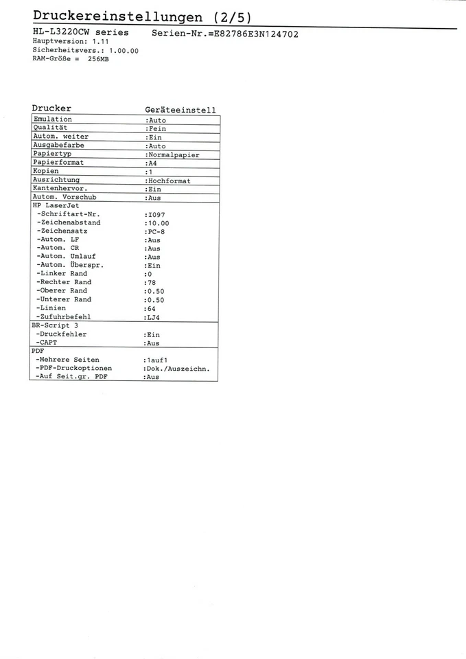 Brother HL-L3220CWE Farblaserdrucker, WLAN, USB - Bild 3 von 4