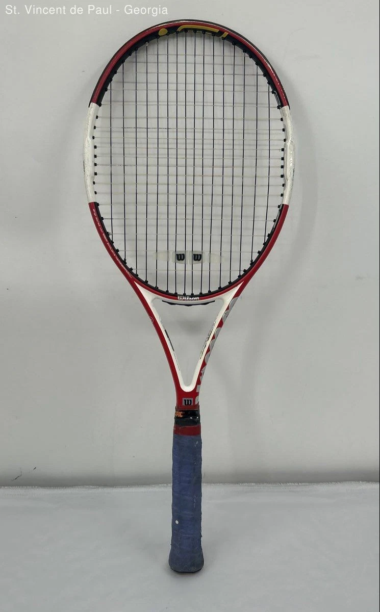 Raquette De Tennis Wilson Six One 95 - Manche 1 (4 1/8) - Occasion
