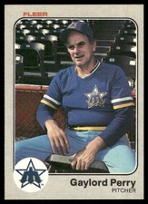 1983 Fleer #483 Gaylord Perry