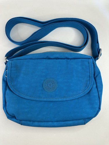 Kipling kleine hell leuchtend blaue Farbe Crossbody Umhängetasche Taschen