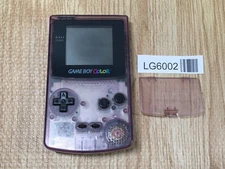 LG6002 Not Working - GameBoy Color Clear Purple Game Boy Console Japan