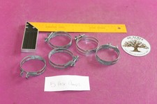 Five 5 Vintage Style Slotted Steel Hose Clamps. See Pic. Five 5 Vintage Style Slotted Steel Hose Clamps. See Pic.
