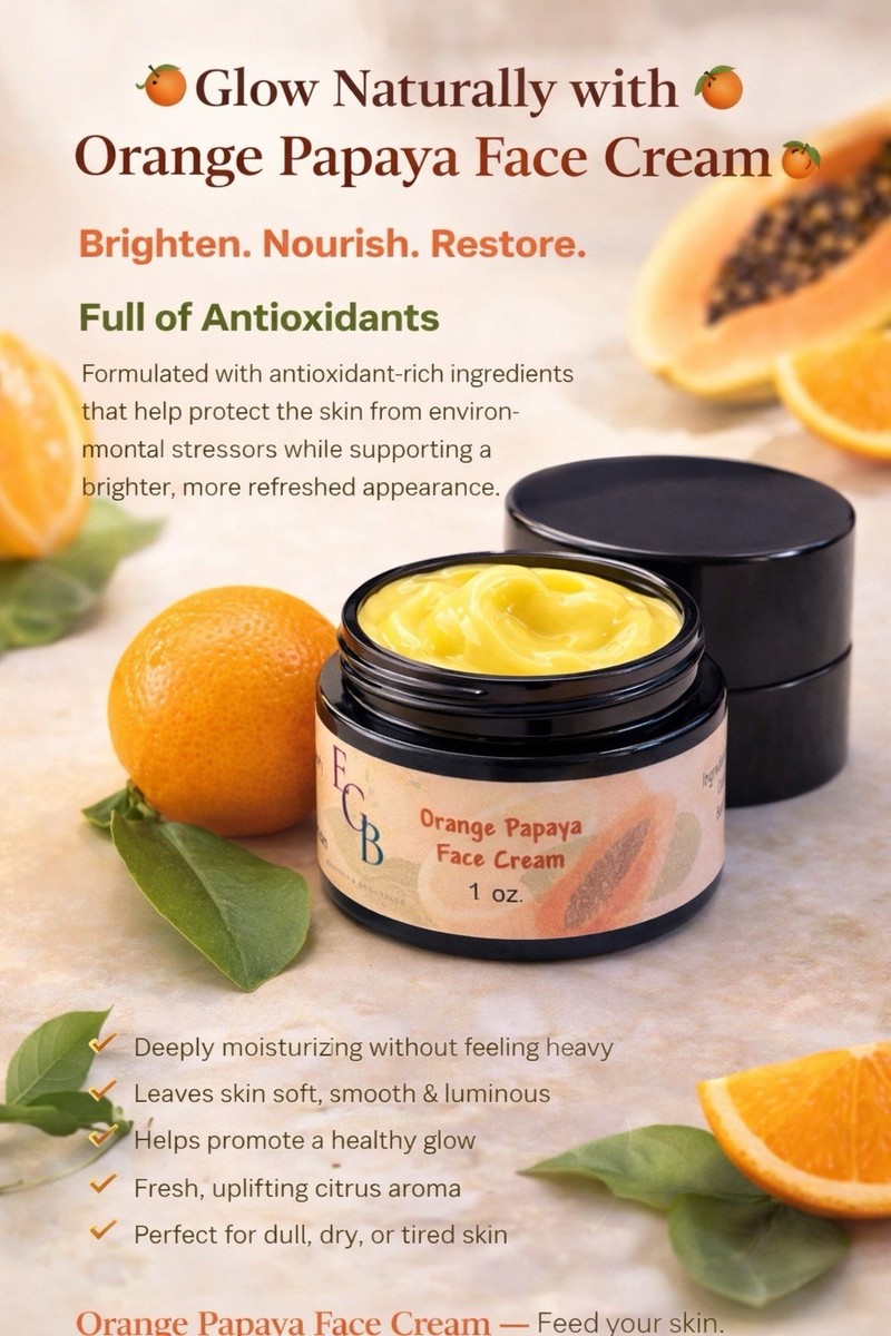 Orange papaya face cream 1oz | eBay