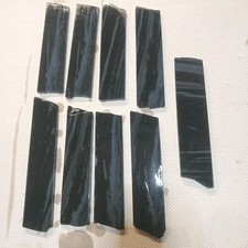 9 180 x 45mm NATURAL MULTI BLAC OBSIDIAN PREFORMS SLAB KNAPPING KNIFE ARROWHEAD