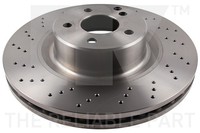 2X Bremsscheibe NK 203380 FüR W220 Klasse Mercedes C215 V220 500 215 375 AMG 373