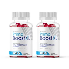 (2 Pack) Primo Boost XL Gummies for Men ed Male Gummys PrimoBoost (120 Gummies)