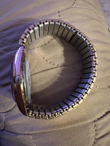 Jules Jurgensen 36mm Diamond Dial President Date/Day men's Watch, Twist o Flex - Picture 5 of 8