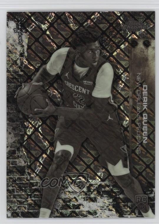 2025-26 Topps Chrome Cactus Jack LogoFractor Derik Queen #73 Rookie RC 06l3
