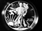 2013 W $1 .999 TROY OZ ENHANCED AMERICAN EAGLE SILVER UNCIRCULATED COIN