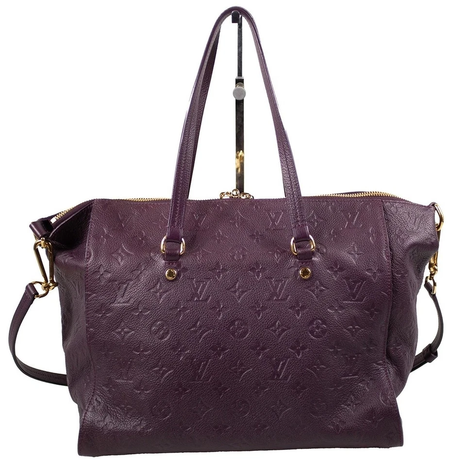 Bolso de Mano Louis Vuitton Monograma Empreinte Luminuse PM Orbe Púrpura Cuero M40551 A Foto 2 de 4