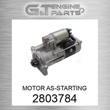 2803784 MOTOR AS-STARTING fits CATERPILLAR (NEW AFTERMARKET)
