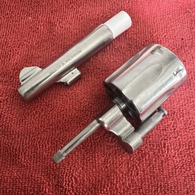 Smith & Wesson 38 Special Stainless Model 64 Four Inch Barrel & Cylinder & Crane