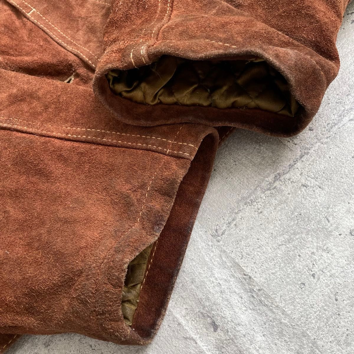 80 90 s vintage suede leather genuine leather tracker jacket 80 90 s vintage suede leather genuine leather tracker jacket
