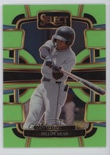 2024 Panini Select Concourse Neon Green Prizm 41/49 Dillon Head #93 1n8m