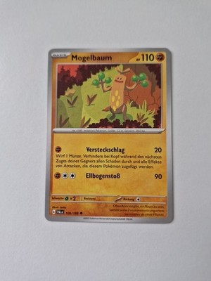 Mogelbaum 109/193 Normal Entwicklungen In Paldea Pokemon Karte Deutsch NM