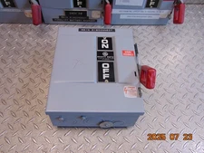 GE THN3361 30A Non Fusible Safety Switch 600Vac/250Vdc Model:7 DISCONNECT