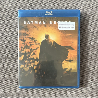 Batman Begins Blu-ray Ausländische Fassung Deutsch Bale Nolan Warner Bros Action