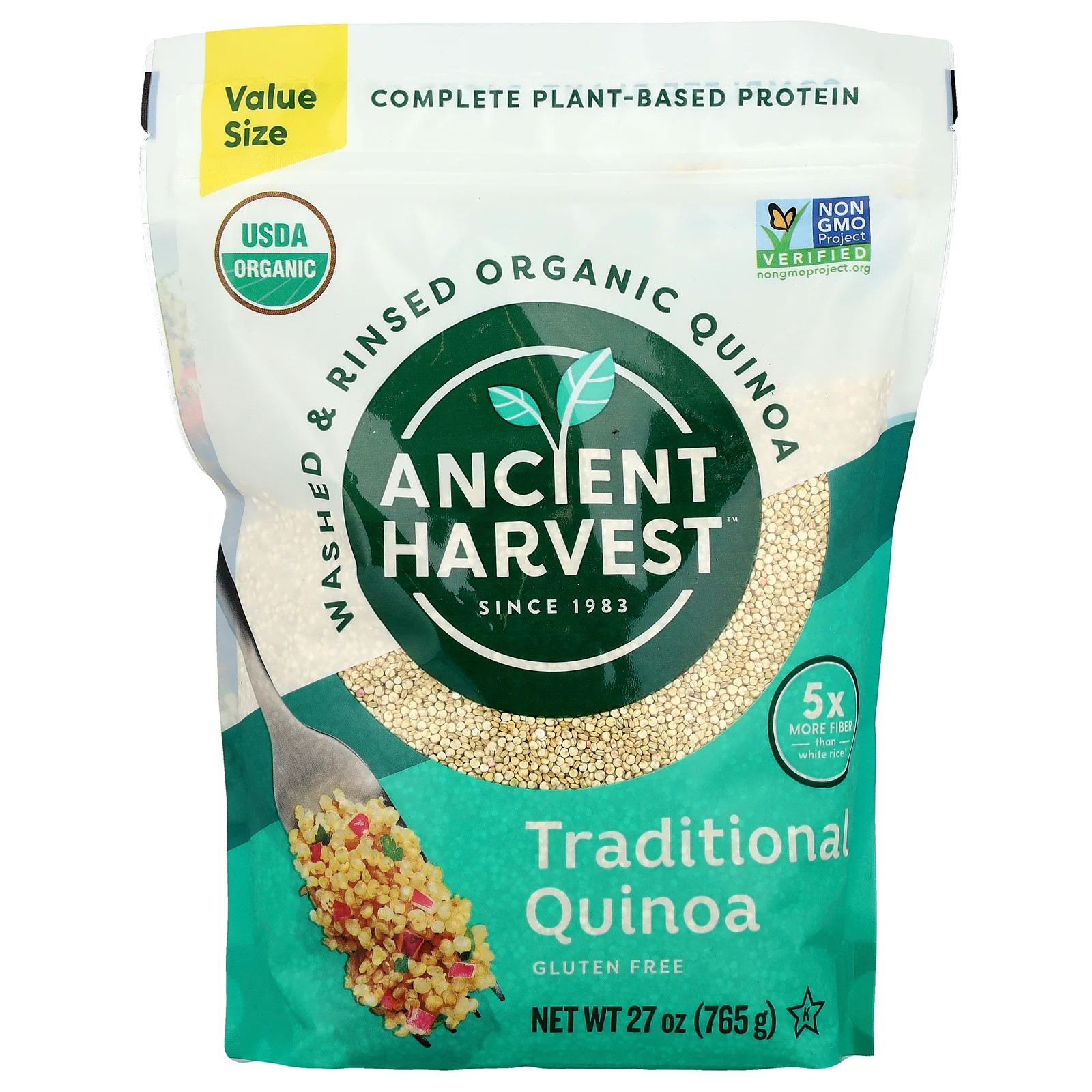 Органическая традиционная киноа, 27 унций (765 г)