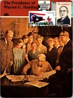 Dr Jim Stamps Maximum Card Ohio State Flag Forever Warren G Harding Combo Fdc