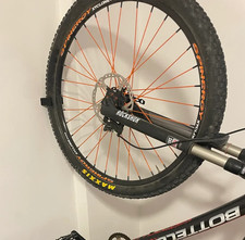 Bike Wall Mount | Vertical Horizontal Wheel Holder Clip | MTB Road Mountain Off