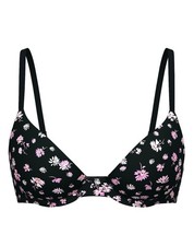Victoria  s Secret Pink Black Floral Super Push Up Bra. 34 C NWT NEW