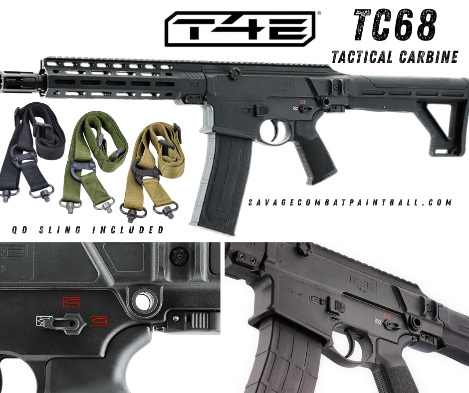 NEW Umarex T4E TC68 Tactical Carbine - Paintball Marker HPA/