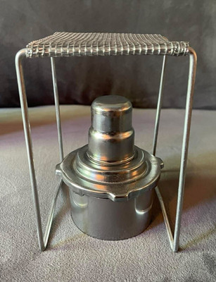 HOME SCIENCE TOOLS Wickless Metal Alcohol Lamp & Stand Set, Homeschool, NEW