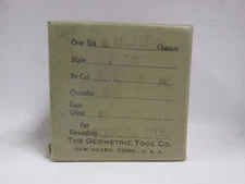 Geometric 5/16" - 18 NC 1" DS Standard Chaser Set for Steel