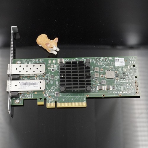 24GFD DELL BROADCOM 57414 DUAL PORT 25Gb SFP28 NETWORK ADAPTER HIGH PROFILE - Afbeelding 2 van 3