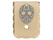 NDZ Brass Glock Gen 1-5 20 21 29 30 40 41 Magazine Base Plate Weighted Engraved