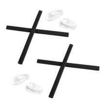 Replacement Rubber Kit Ear Socks Nose Pads for Oakley Tincup 0.5 OX5099 Frame