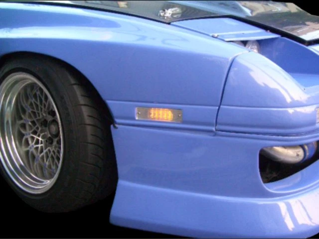 SISTEMA DE LUZ LED CONJUNTO MARCADOR DE SEÑAL DE GIRO FRONTAL PARA 86-92 MAZDA RX7 RX-7 FC Foto 3 de 4