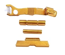 Ghost TiN Gold Slide Stop Release Plus Control Kit For Glock  43 43X 48