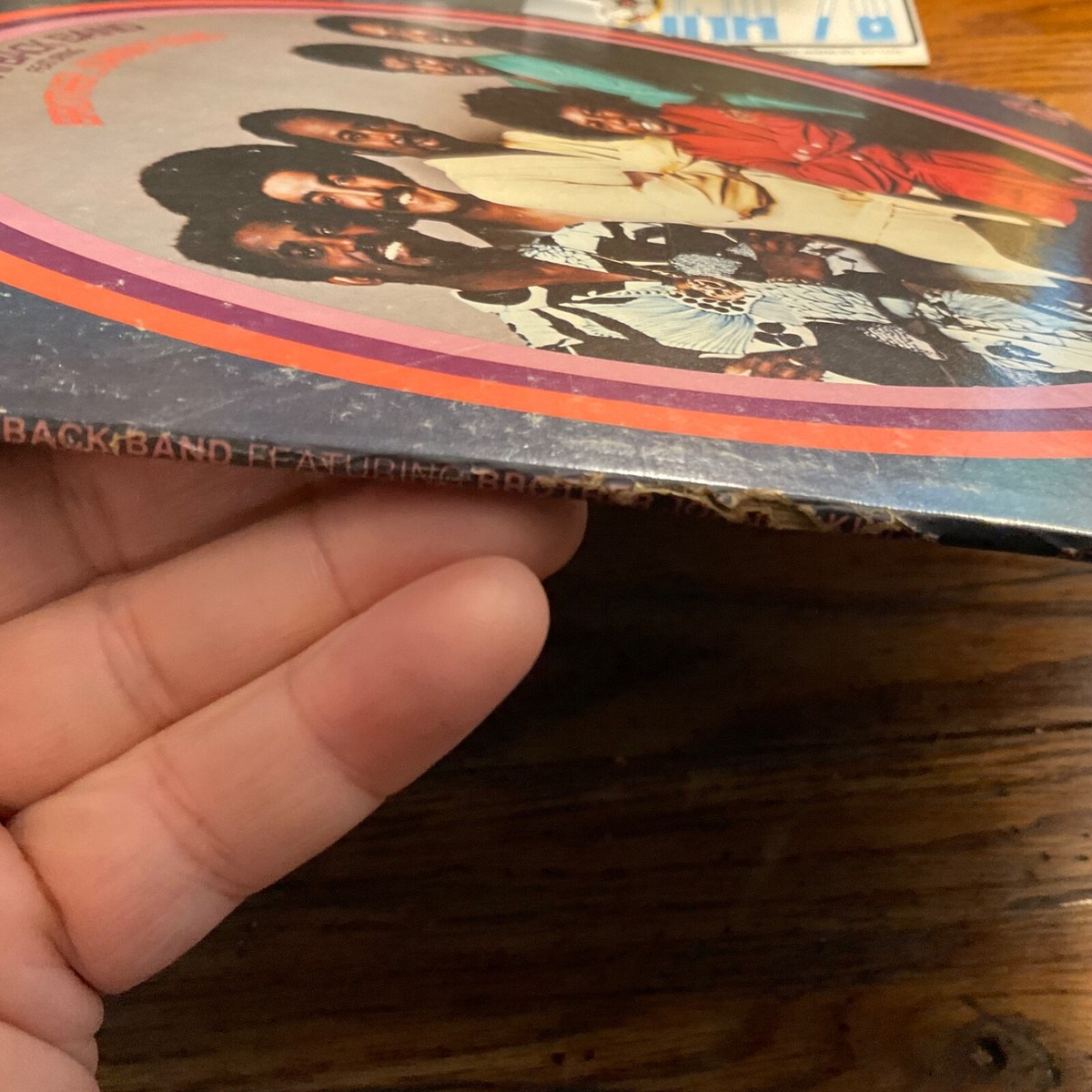FATBACK BAND FT. BROTHER JOHNNY KING LP FEEL MY SOUL