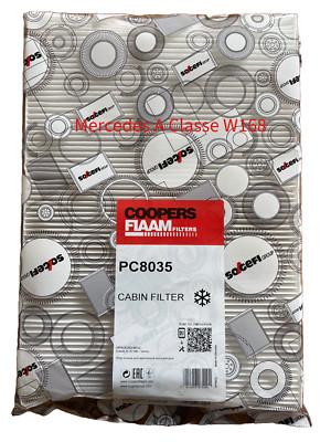 Innenraumfilter Pollenfilter Mercedes A Classe W168 COOPERSFIAAM FILTERS PC8035