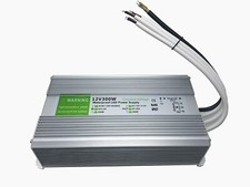 12V 300W IP67 Waterproof LED Power Supply Transformer AC 110V/220V to 12 Volt DC