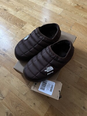 Skims X The North Face Cocoa Thermoball Traction Mules Uk3 Us5 Brandneu