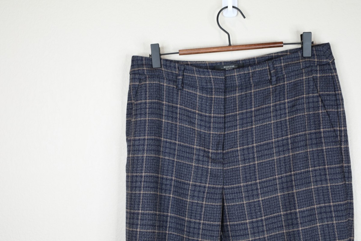 ★完売必至★WEEKENDMAXMARA ☆ コットンキャンバスパンツ QUIZ Cotton canvas trousers, kaki | 