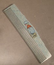 Vintage Celluloid Child  s Comb with Hand Painted Boy